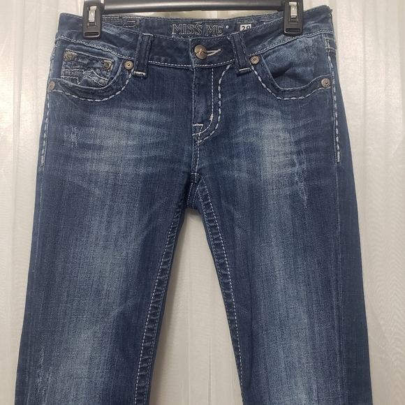 Miss Me Sz 28 JE1045BX Boot Cut Jeans for Buckle **Altered** - Picture 4 of 16